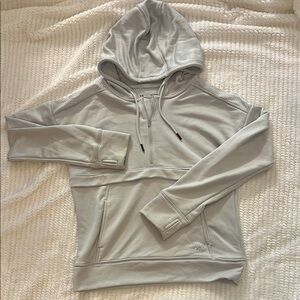 Light Gray Hooded Sweatshirt